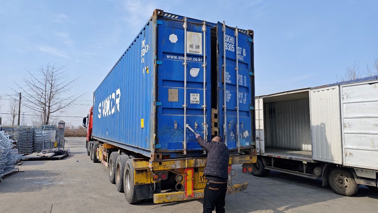 Нарачка од полиран нерѓосувачки челик од корејски клиент испратена од Debabrother пред пролетниот фестивал